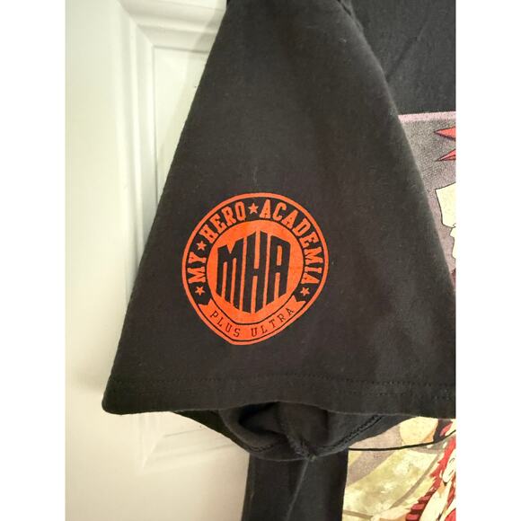 My Hero Academia Kirishima Anime Graphic Tee Black L MHA Licensed T-Shirt - Picture 4 of 5